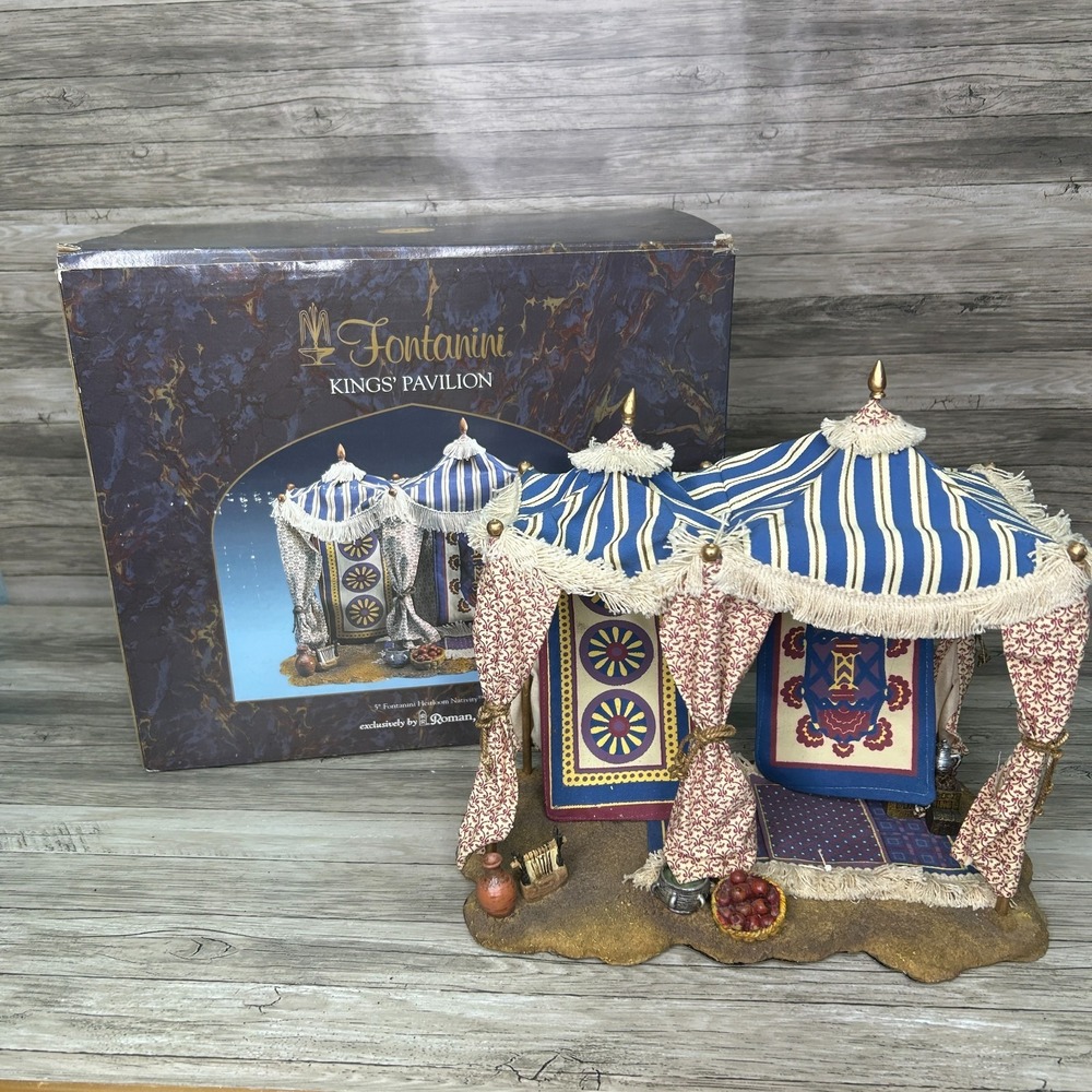 Fontanini King's Pavilion Tent w/ box 5" scale Nativity Collection 50508